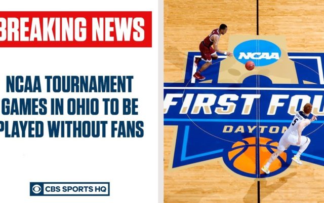 NCAA March Madness Games Will Be Closed To The Public