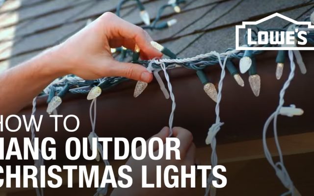 People Are Hanging Up Christmas Lights To Spread Happiness