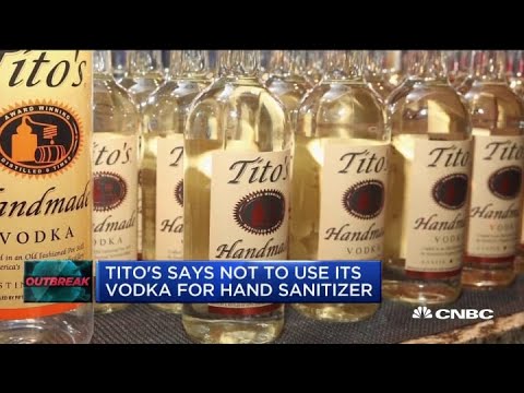 Please Don’t Use Tito’s Vodka As Hand Sanitizer