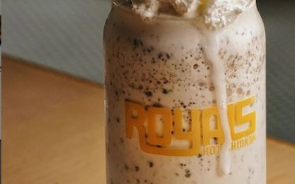 Royals Hot Chicken Makes ‘Please and Thank You’ Chocolate Chip Cookie Shake