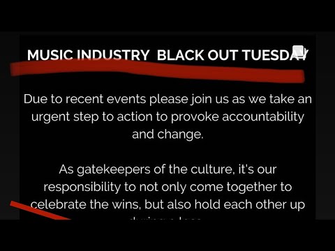 Music Industry Will Support Protests With ‘Black Out Tuesday’