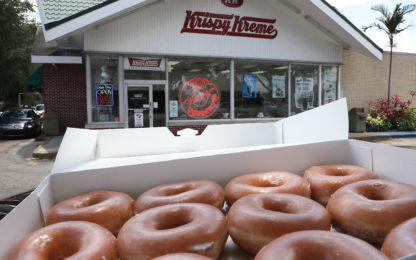 Krispy Kreme Giving Out Free Donuts And “I Voted” Stickers On Election Day