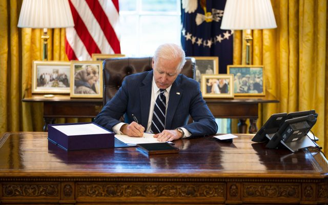 Biden Signs $1.9 Trillion Relief Bill Into Law