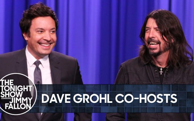 Dave Grohl Co-Hosts The Tonight Show with Jimmy Fallon