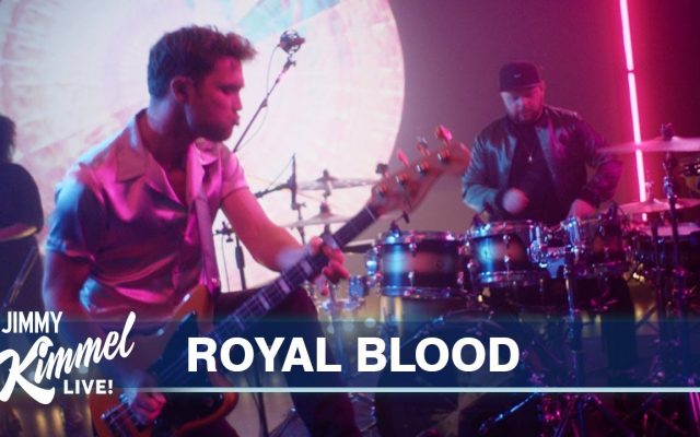 Royal Blood Performs “Typhoons” On Jimmy Kimmel Live!