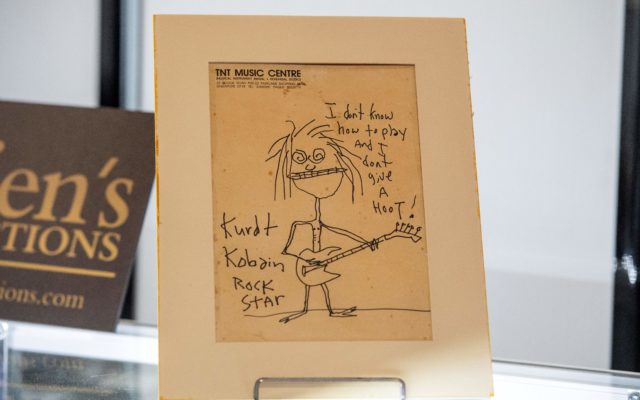 Kurt Cobain Self-Potrait Sells For $280,000