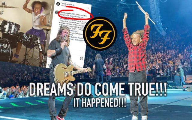 Dreams Do Come True: Who Finally Got To Play With Foo Fighters