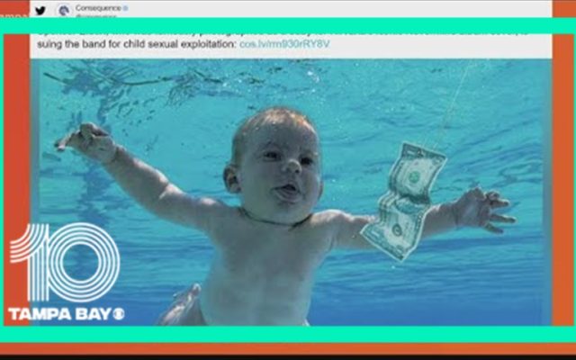 Former Baby Depicted On Nirvana Album Cover Sues Band For Child Porn