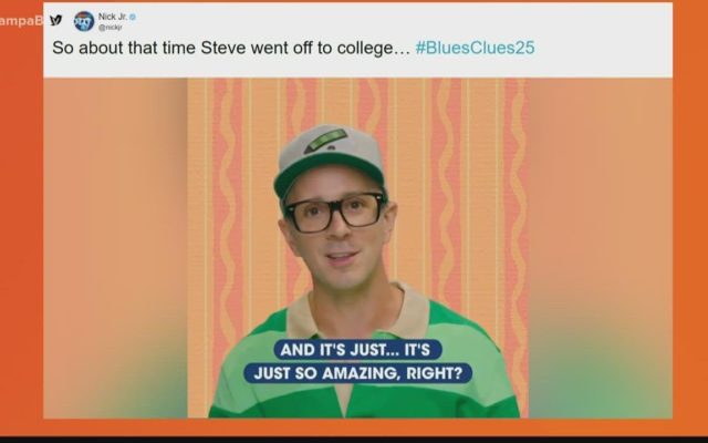 ‘Blues Clues’ Turns 25 And Steve Tells Us Where He’s Been…Giving Us All The Feels