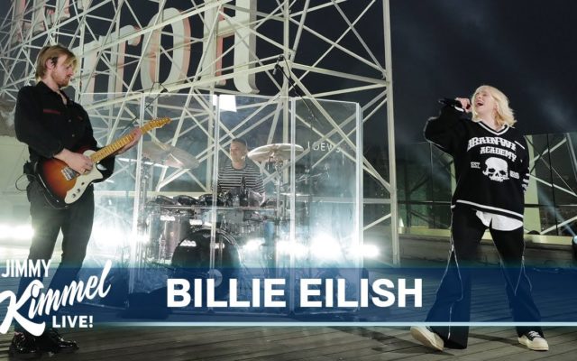 Billie Eilish Performed “Happier Than Ever” for Jimmy Kimmel Live