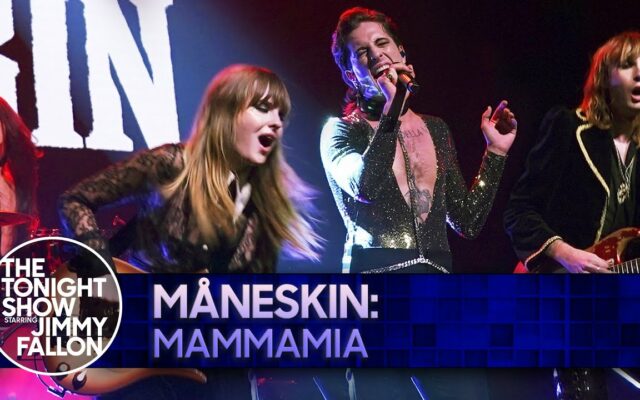 Maneskin Performed “MAMMAMIA” on The Tonight Show