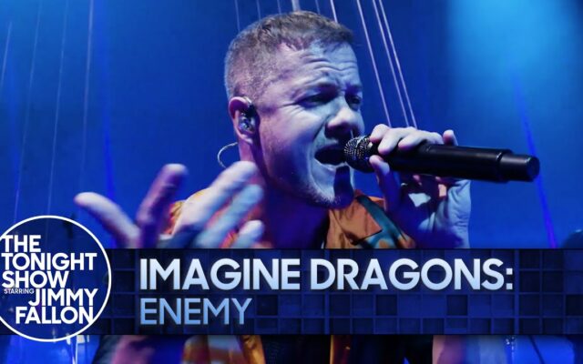Imagine Dragons Performed “Enemy” on The Tonight Show with Jimmy Fallon
