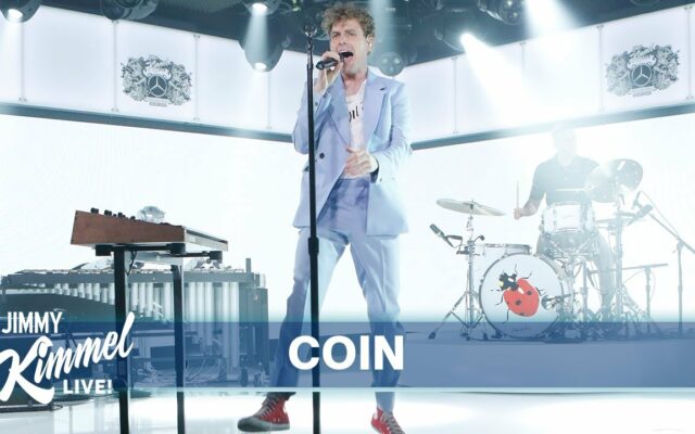 Coin Performed “Chapstick” on Jimmy Kimmel Live!
