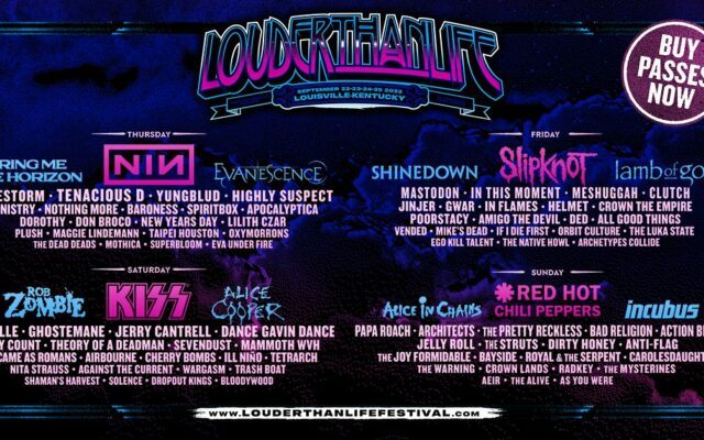The Louder Than Life 2022 Lineup Has Been Announced!