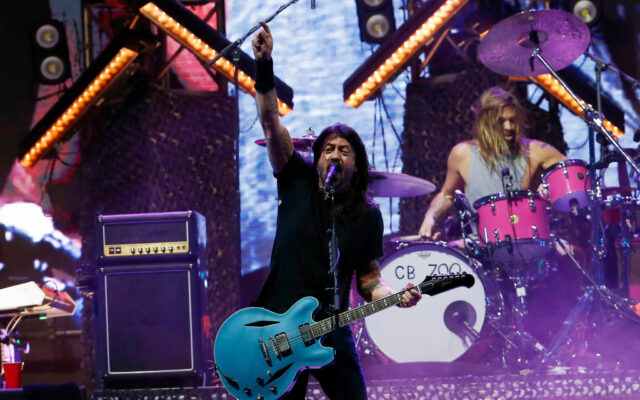 Foo Fighters Performing at Grammys