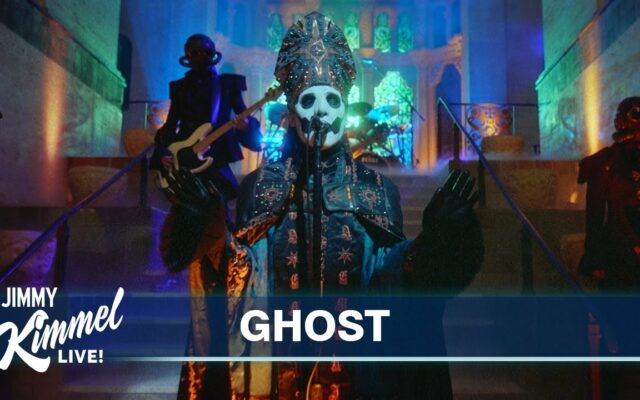 Ghost Performed “Call Me Little Sunshine” on Jimmy Kimmel Live!