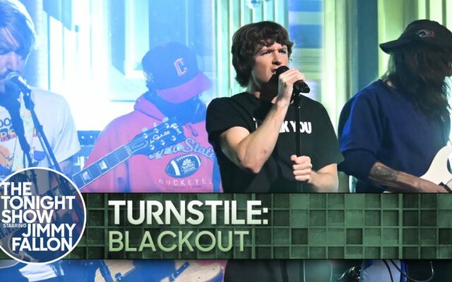 TURNSTILE Performed “Blackout” on The Tonight Show