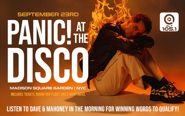 Score A Weekend Trip to NYC to see Panic! At The Disco!