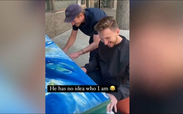 Man Surprised By The Lumineers Band Member While Playing On Public Piano In Boston