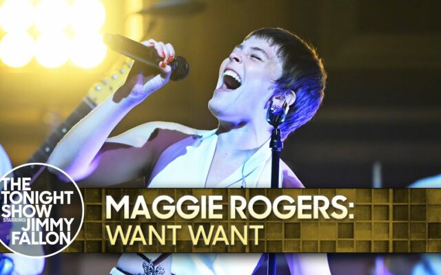Maggie Rogers Performed “Want Want” on The Tonight Show