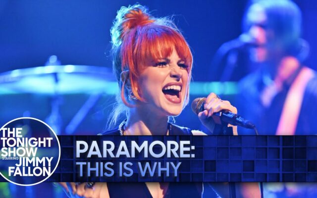 Paramore Performed “This Is Why” on The Tonight Show