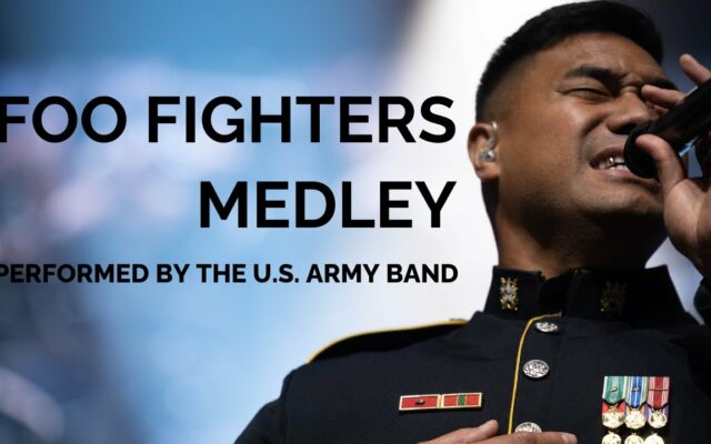 U.S. Army Band Performs Foo Fighters Medley
