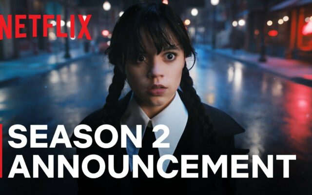 Season 2 Trailer for Netflix’s ‘Wednesday’ Drops