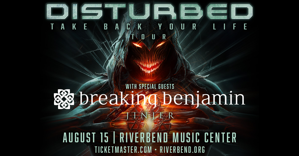 <h1 class="tribe-events-single-event-title">Disturbed + Breaking Benjamin @ Riverbend Music Center</h1>