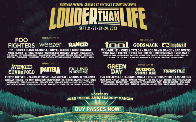 The Louder Than Life 2023 Lineup is Here!