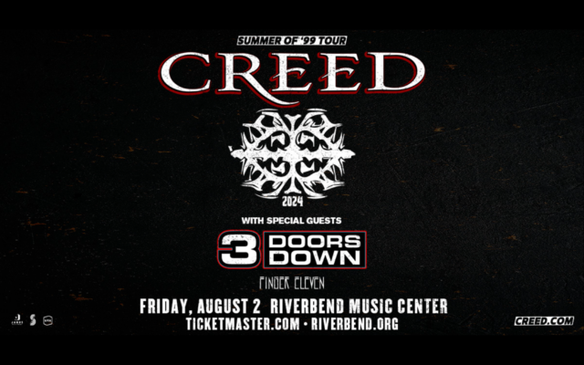Creed, 3 Doors Down, & Finger Eleven @ Riverbend Music Center
