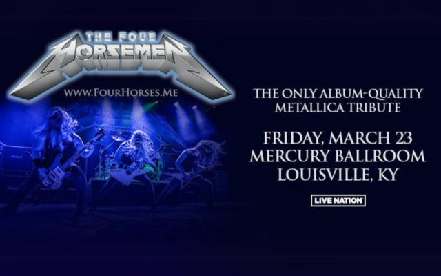 The Four Horsemen – The Only Album-Quality Metallica Tribute @ Mercury Ballroom