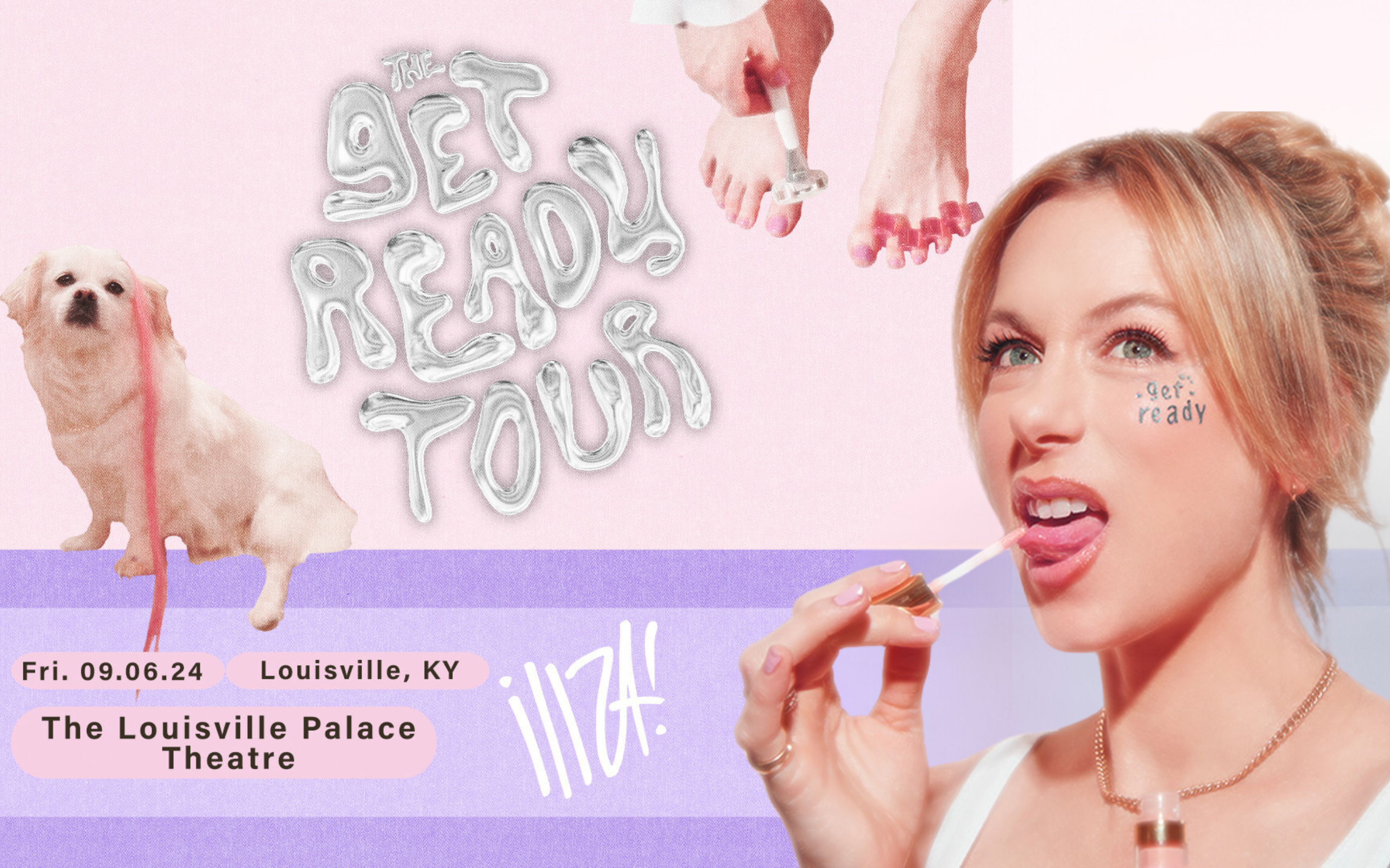 <h1 class="tribe-events-single-event-title">ILIZA: ‘THE GET READY TOUR’ @ Louisville Palace</h1>