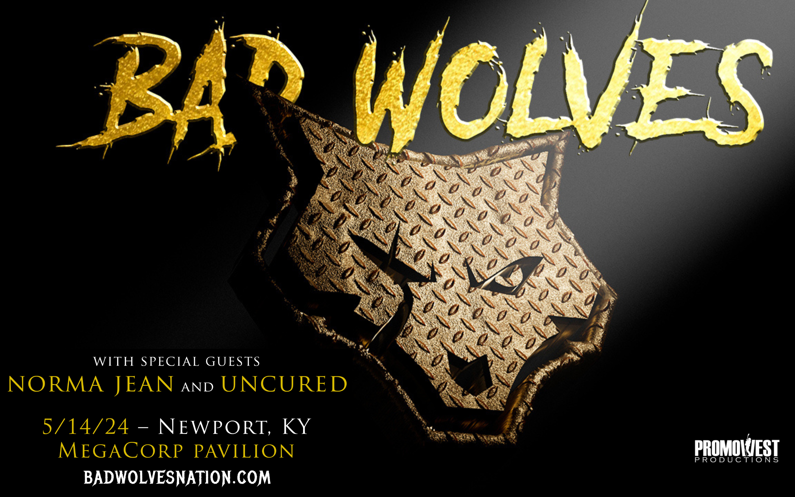 <h1 class="tribe-events-single-event-title">Bad Wolves @ MegaCorp Pavilion</h1>